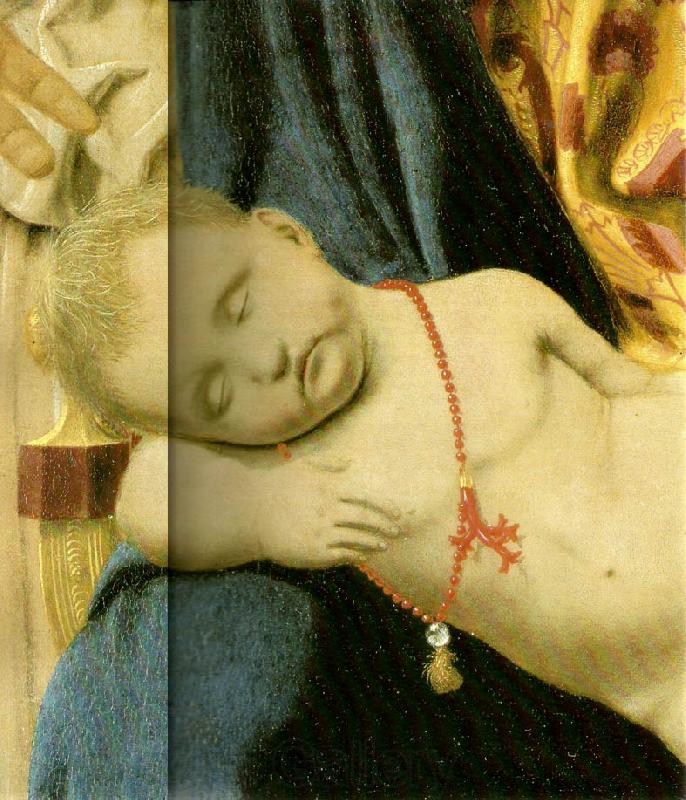 Piero della Francesca the montefeltro altarpiece, details Germany oil painting art
